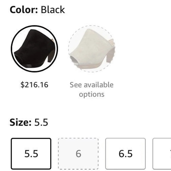 Frye Blake Sedona Black Open Toe Mules - Picture 6 of 8